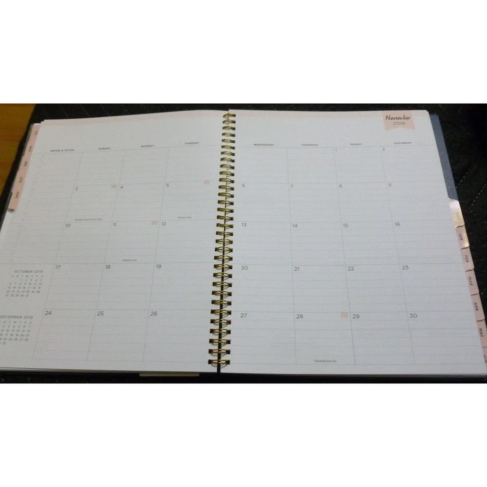 Day Designer Weekly Monthly Planner July 2019 - June 2020 Grand Bloom 8 5